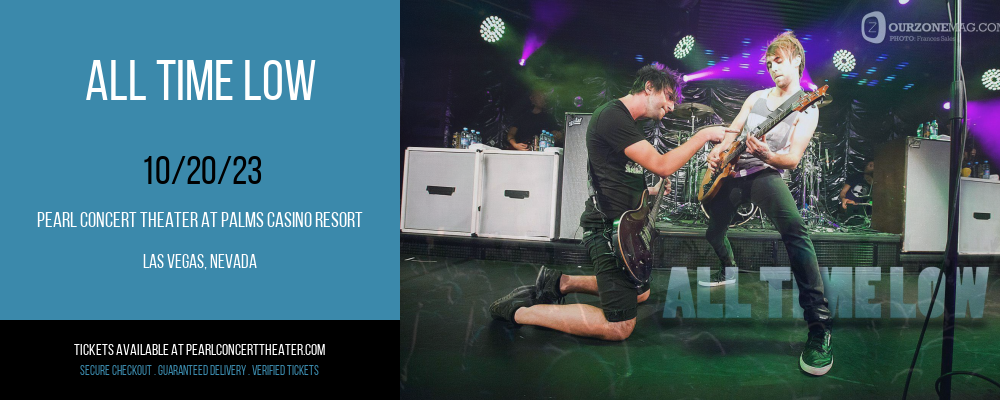 All Time Low at Pearl Concert Theater At Palms Casino Resort