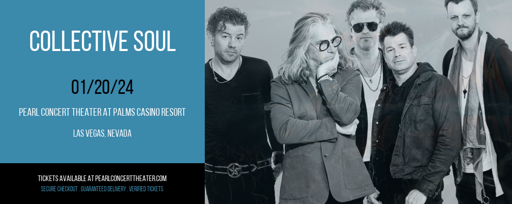 Collective Soul at Pearl Concert Theater At Palms Casino Resort