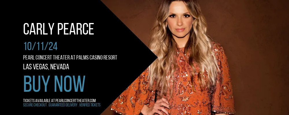 Carly Pearce at Pearl Concert Theater At Palms Casino Resort