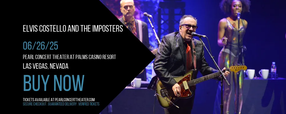 Elvis Costello and The Imposters at Pearl Concert Theater At Palms Casino Resort